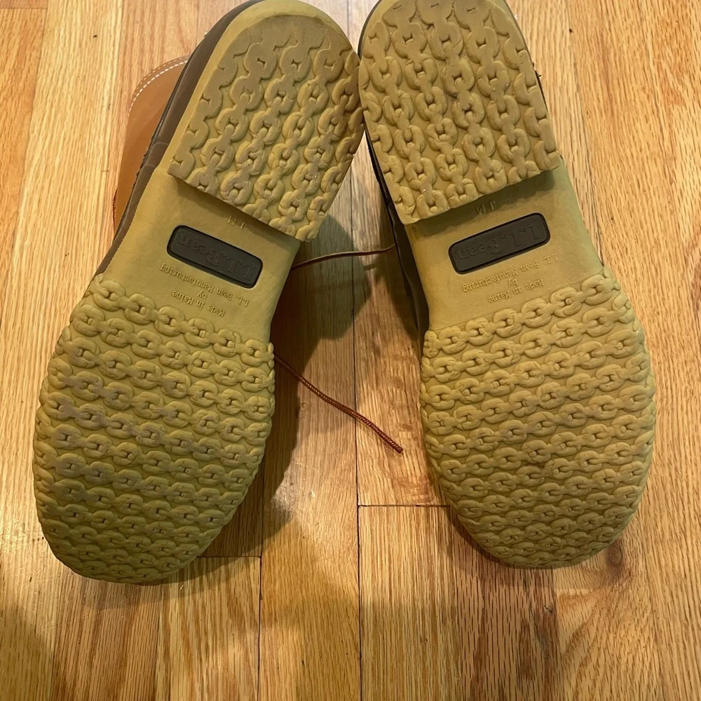 L.L. Bean Duck Boots Size JM (Mens Size 12) Waterproof - Picture 3 of 8